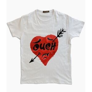 Future Monsters White Ouch T-shirt XS